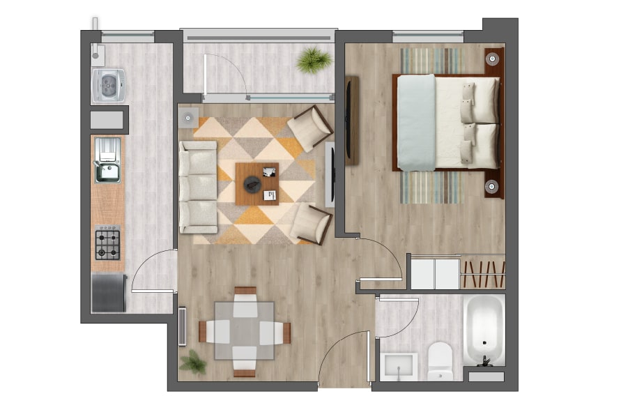 Tipo E - AGOTADO Planta A