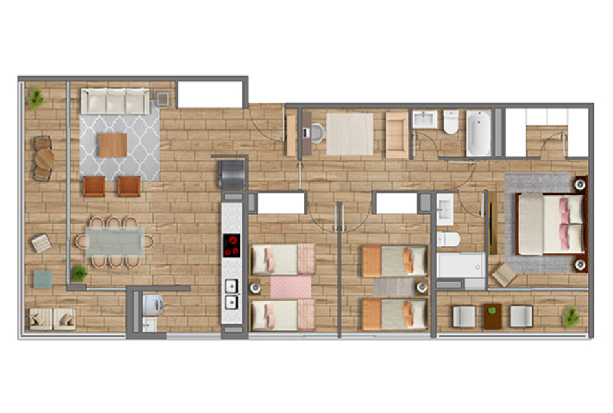 Tipo A4 - AGOTADO Planta A